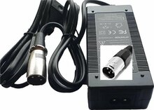 Acculader 42v 2A (XLR4) Sparta PMU4 36v fietsacculader oplader